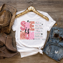 Load image into Gallery viewer, "She is MOM by Faith" T-Shirt