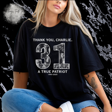 Load image into Gallery viewer, "THANK YOU Charlie" T-Shirt