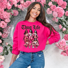 Load image into Gallery viewer, "Lady THUG LIFE" Tshirt/Crewneck Sweatshirt