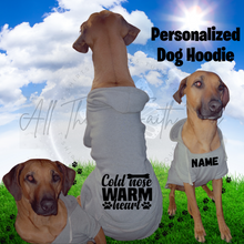 Load image into Gallery viewer, Personalized Dog Hoodie