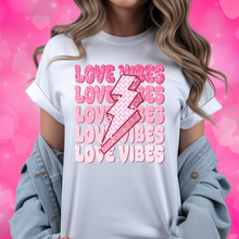 Load image into Gallery viewer, Love Vibes Valentine T-Shirt or Crewneck Sweatshirt