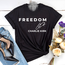 Load image into Gallery viewer, "FREEDOM W/ Signature" T-Shirt