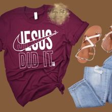 Load image into Gallery viewer, "JESUS DID IT" T-Shirt