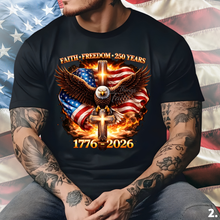 Load image into Gallery viewer, πΊπΈ America 250 Patriotic T-Shirt | Men's & Boys' Sizes