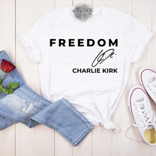 Load image into Gallery viewer, "FREEDOM W/ Signature" T-Shirt