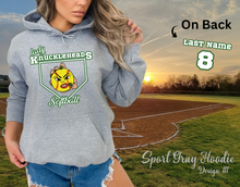 Load image into Gallery viewer, "Lady Knuckleheads- SoftBall" Hoodies