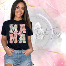 Load image into Gallery viewer, "MAMA/FLORAL" T-Shirt