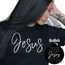 Load image into Gallery viewer, "Jesus" T-Shirt or Crewneck Sweatshirt