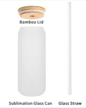 Load image into Gallery viewer, "25 oz Custom Sublimation Glass cups"
