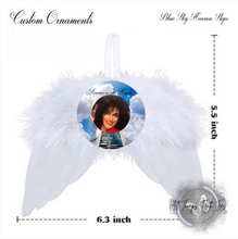 Load image into Gallery viewer, "Christmas Angel White Wings Ornament"