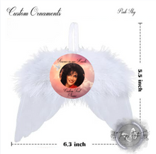 Load image into Gallery viewer, "Christmas Angel White Wings Ornament"