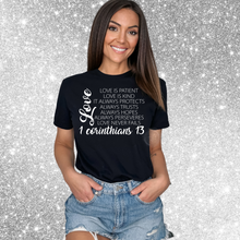Load image into Gallery viewer, "1 Corinthians 13" T-Shirt/Crewneck Sweatshirt