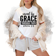 Load image into Gallery viewer, "Saved by Grace" T-Shirt