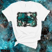 Load image into Gallery viewer, "Turqouise Gemstone Zia" TEE