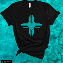 Load image into Gallery viewer, "New Mexico Heart ZIA" TEE