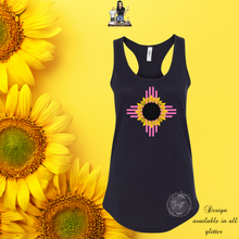 Load image into Gallery viewer, "New Mexico Sunflower Zia Tank Top " TEE