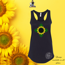 Load image into Gallery viewer, "New Mexico Sunflower Zia Tank Top " TEE