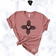 Load image into Gallery viewer, "Open heart ZIA TEE"