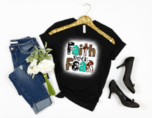 Load image into Gallery viewer, "Faith Over Fear Western Style" TEE