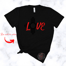 Load image into Gallery viewer, "Love New Mexico Zia" TEE