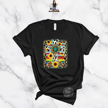 Load image into Gallery viewer, "Cross Sunflower Serape" TEE