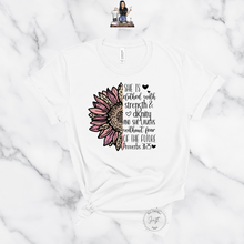 Load image into Gallery viewer, "She is clothed with strength and dignity" TEE