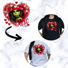 Load image into Gallery viewer, &quot;Custom Realistic Valentine&#39;s Day Grinch&quot; T-Shirts and more
