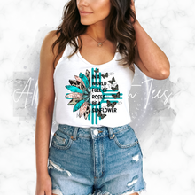 Load image into Gallery viewer, "Be a Western Sunflower" Tank Top
