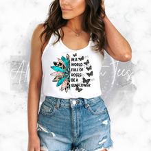 Load image into Gallery viewer, "Be a Western Sunflower" Tank Top
