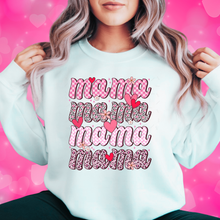 Load image into Gallery viewer, Mama Valentine T-Shirt or Crewneck Sweatshirt
