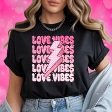 Load image into Gallery viewer, Love Vibes Valentine T-Shirt or Crewneck Sweatshirt
