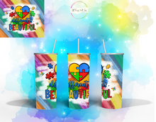 Load image into Gallery viewer, &quot;Autism&quot; Sublimation Tumblers
