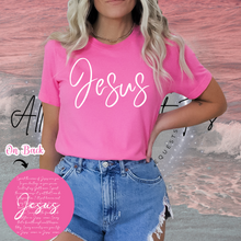 Load image into Gallery viewer, &quot;Jesus&quot; T-Shirt or Crewneck Sweatshirt
