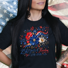 Load image into Gallery viewer, 🇺🇸 America 250 Patriotic T-Shirt | Women's &amp; Girls Sizes
