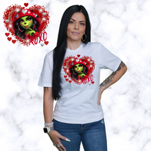 Load image into Gallery viewer, &quot;Custom Realistic Valentine&#39;s Day Grinch&quot; T-Shirts and more
