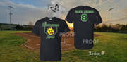 "Lady Knuckleheads- SoftBall" T-Shirts