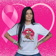 Load image into Gallery viewer, &quot;She believed she could so she did Breast Cancer Awareness&quot; Tee
