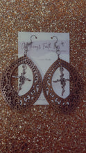 Load image into Gallery viewer, &quot;Halo Hoops w/ charm&quot; Earrings
