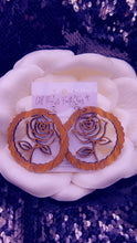Load image into Gallery viewer, &quot;Halo Rose” Earrings
