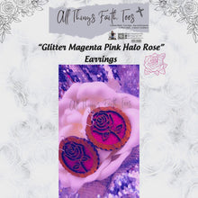 Load and play video in Gallery viewer, &quot;Halo Rose” Earrings
