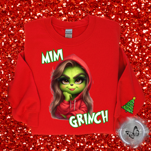 Load image into Gallery viewer, &quot;MINI Grinch&quot; Crewneck Sweatshirt
