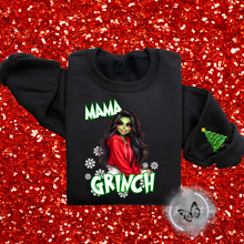 Load image into Gallery viewer, &quot;MAMA Grinch&quot; Crewneck Sweatshirt
