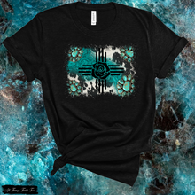 Load image into Gallery viewer, &quot;Turqouise Gemstone Zia&quot; TEE
